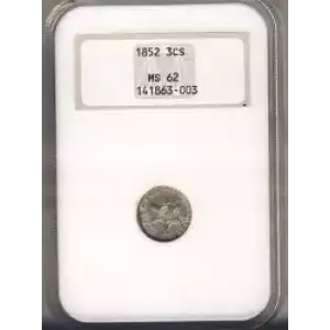 Silver Three Cent Pieces Trimes-1851-1873 (3)