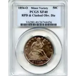 Half Dollars---Liberty Seated 1839-1891 -Silver- 0.5 Dollar (3)