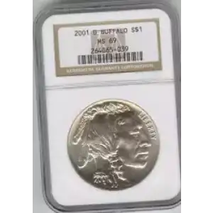 Modern Commemoratives --- American Buffalo Commemorative 2001-Silver- 1 Dollar (3)