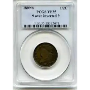 Half Cents -Classic Head 1809-36 -Copper (3)