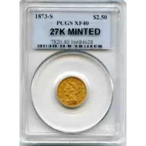 Quarter Eagles---Liberty Head 1840-1907 -Gold- 2.5 Dollar (3)