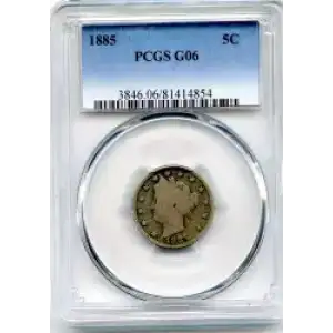 Nickel Five Cent Pieces-Liberty Head 1883-1913 (3)