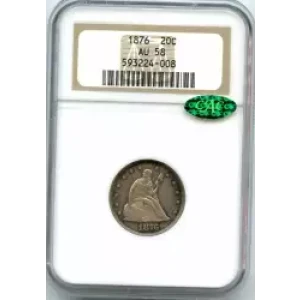 Twenty Cent Pieces-Liberty Seated 1875-1878 (3)