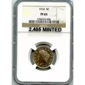 Nickel Five Cent Pieces-Liberty Head 1883-1913 (3)