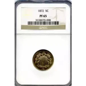 Nickel Five Cent Pieces-Shield 1866-1883 (3)