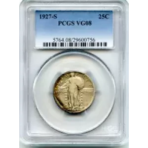 Quarter Dollars---Standing Liberty (3)