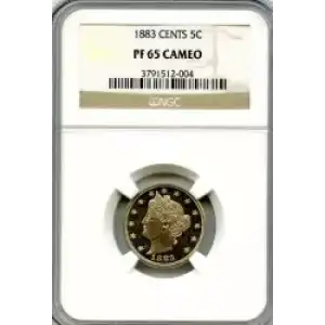 Nickel Five Cent Pieces-Liberty Head 1883-1913 (3)