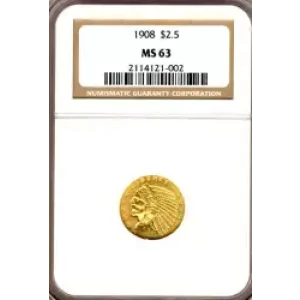 Quarter Eagles---Indian Head 1908-1929 -Gold- 2.5 Dollar (3)