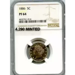 Nickel Five Cent Pieces-Liberty Head 1883-1913 (3)