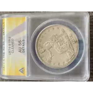 Trade Dollars---Trade Dollars 1873-1885 -Silver- 1 Dollar (3)