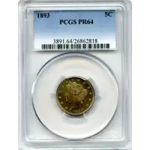 Nickel Five Cent Pieces-Liberty Head 1883-1913 (3)