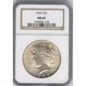 Peace Silver Dollar (3)