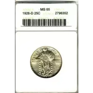 Quarter Dollars---Standing Liberty (3)