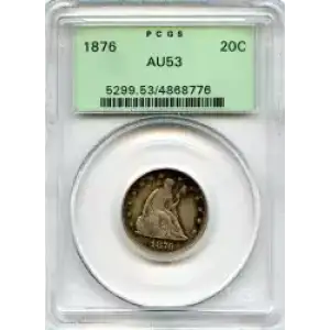 Twenty Cent Pieces-Liberty Seated 1875-1878 (3)