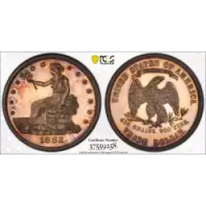 Trade Dollars---Trade Dollars 1873-1885 -Silver- 1 Dollar (3)