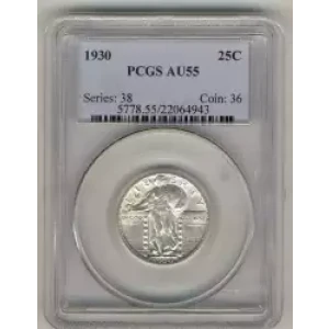 Quarter Dollars---Standing Liberty (3)