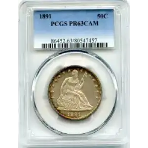 Half Dollars---Liberty Seated 1839-1891 -Silver- 0.5 Dollar (3)