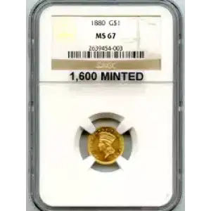 Gold Dollars---Indian Princess Head, Large Head 1856-1889 -Gold- 1 Dollar (3)