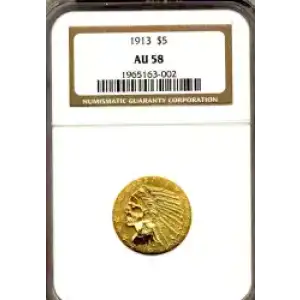 Half Eagles---Indian Head 1908-1929 -Gold- 5 Dollar (3)