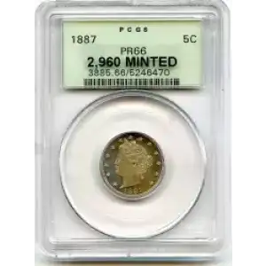 Nickel Five Cent Pieces-Liberty Head 1883-1913 (3)