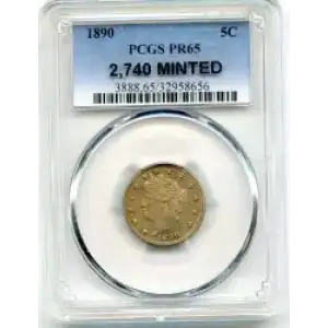 Nickel Five Cent Pieces-Liberty Head 1883-1913 (3)