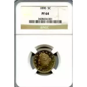 Nickel Five Cent Pieces-Liberty Head 1883-1913 (3)