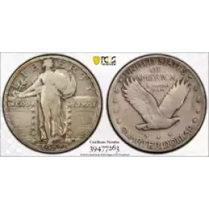 Quarter Dollars---Standing Liberty (3)