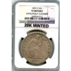 Dollars---Liberty Seated 1840-1873 -Silver- 1 Dollar (3)