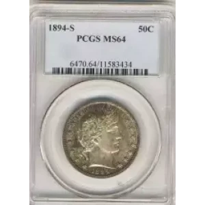 Half Dollars---Barber 1892-1915 -Silver- 0.5 Dollar (3)