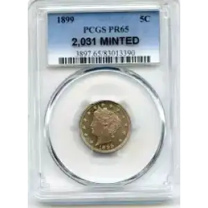 Nickel Five Cent Pieces-Liberty Head 1883-1913 (3)