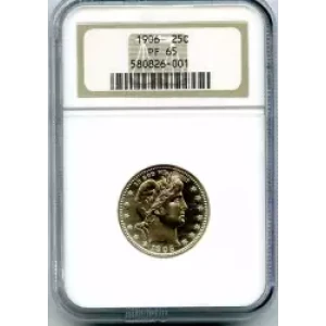 Quarter Dollars---Barber or Liberty Head (3)