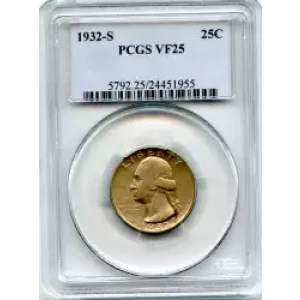 Quarter Dollars-Washington-Silver Coinage (3)