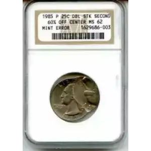 Quarter Dollars-Washington --Clad Coinage 1965-Present -Copper-Nickel- 0.25 Dollar (3)