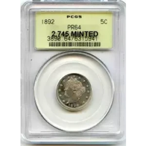 Nickel Five Cent Pieces-Liberty Head 1883-1913 (3)