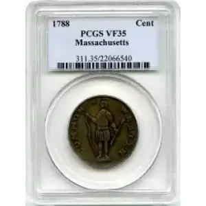 Post Colonial Issues -Massachusetts-Unofficial Coppers 1776 (3)