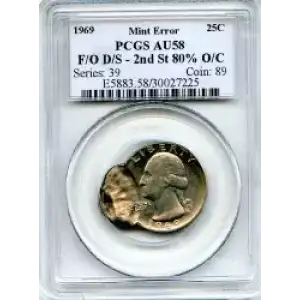 Quarter Dollars-Washington --Clad Coinage 1965-Present -Copper-Nickel- 0.25 Dollar (3)