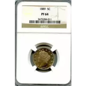 Nickel Five Cent Pieces-Liberty Head 1883-1913 (3)