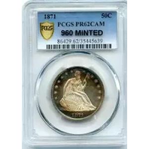 Half Dollars---Liberty Seated 1839-1891 -Silver- 0.5 Dollar (3)