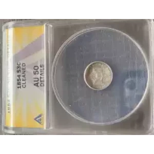 Silver Three Cent Pieces Trimes-1851-1873 (3)