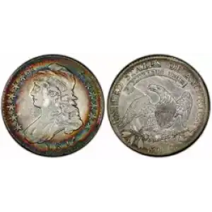 Half Dollars---Capped Bust, Reeded Edge 1836-1839 -Silver- 0.5 Dollar (3)