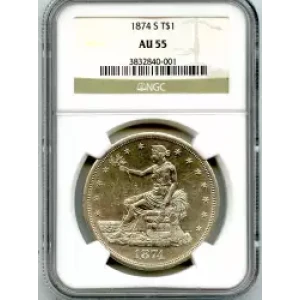 Trade Dollars---Trade Dollars 1873-1885 -Silver- 1 Dollar (3)