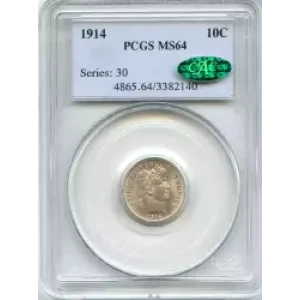 Dimes---Barber or Liberty Head 1892-1916 -Silver- 1 Dime (3)