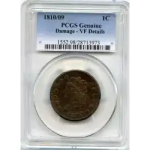 Large Cents---Classic Head 1808-14 -Copper- 1 Cent (3)