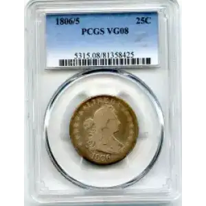 Quarter Dollars---Draped Bust (3)