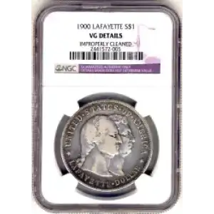 Classic Commemorative Silver--- Lafayette Dollar 1900 (3)