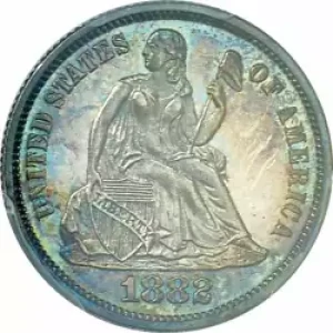 Dimes - Liberty Seated 1837-1891 (3)