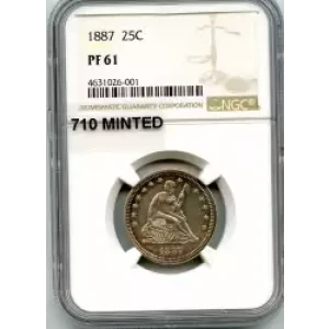 Liberty Seated Quarter Dollar (3)