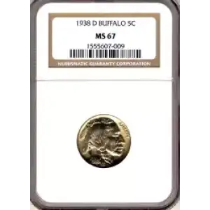 Nickel Five Cent Pieces-Indian Head or Buffalo (3)