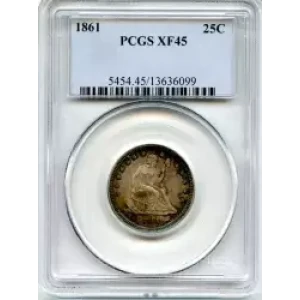 Liberty Seated Quarter Dollar (3)