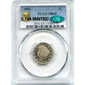 Nickel Five Cent Pieces-Liberty Head 1883-1913 (3)